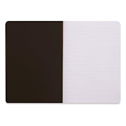 Rhodia Classic Staplebound Notebook - Black, 11-3/4" x 8-1/4", Lined