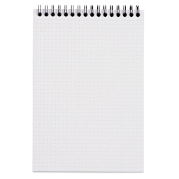 Rhodia Wirebound Pad - Dot Grid, Orange, 6" x 8-1/4", open