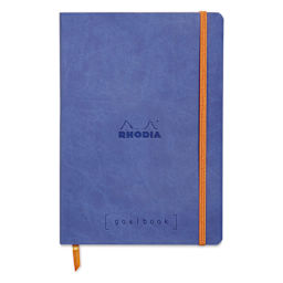 Rhodia Dotted Goalbook - 5-1/2" x 8-3/4", Sapphire