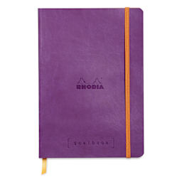 Rhodia Dotted Goalbook - 5-1/2" x 8-3/4", Purple