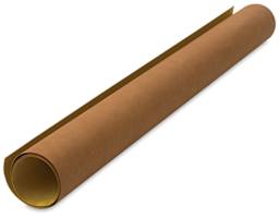 Specialty Book Covering - Angled roll of Tan Faux leather