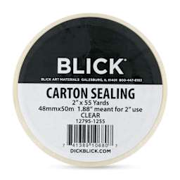 Blick Clear Carton Sealing Tape, front of the packaging