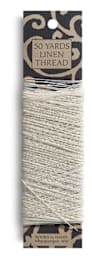 Books By Hand Linen Bookbinding Thread - shown wrapped on hang card