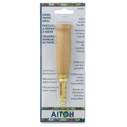 Aitoh Hand Paper Drill (Front of packaging)