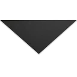 Crescent Berkeley White Core Matboard - 32" x 40", Raven Black / Pitch