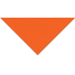 Crescent Berkeley White Core Matboard - 20" x 32", Vivid Orange