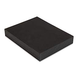 Lineco Cotton Rag Museum Mounting Boards - Pkg of 25,  Black, 8" x 10"