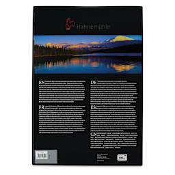 Hahnemühle Photo Rag Gloss Baryta FineArt Inkjet Paper - 13" x 19", Pkg of 25, back of packaging