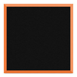Crescent BriteCore Matboard - 32" x 40", Black on Orange