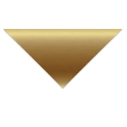 Crescent Berkeley Metallic Cream Core Matboard - 32" x 40", Gold Foil