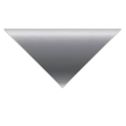 Crescent Berkeley Metallic Cream Core Matboard - 20" x 32", Silver Foil