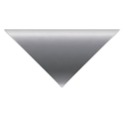 Crescent Berkeley Metallic White Core Matboard - 32" x 40", Silver Foil