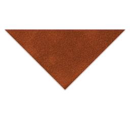 Crescent Berkeley Suede White Core Matboard - 32" x 40", Firelight, 4-ply, corner