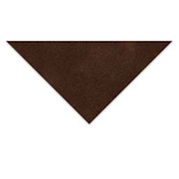 Crescent Berkeley Suede White Core Matboard - 20" x 32", Cocoa, 4-ply, corner