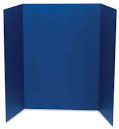 Pacon Colored Trifold Presentation Board - 48" x 36", Blue