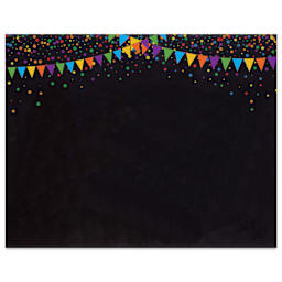 Pacon Ucreate Premium Pennant Poster Board - Single Sheet (front of board)