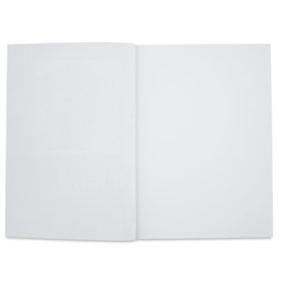 Strathmore Bristol Pad - 9" x 12", Smooth, interior of the pad