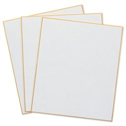 Aitoh Hosho Paper Shikishi Boards - 7" x 8-1/4", Pkg of 3