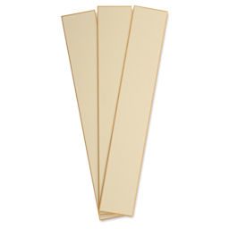 Aitoh Torinoko Paper Shikishi Boards - 2-1/5" x 14-1/4", Pkg of 3