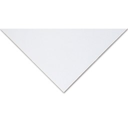 Crescent Illustration Board - 16" x 20", 18-Ply, White, Hot Press, Single Sheet