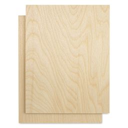 Birch Panel Pack - 8-1/2" x 11" x 1/4", Pkg of 2