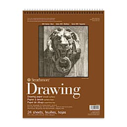 Strathmore 400 Series Smooth Surface Drawing Pad - 11" x 14", 24 Sheets