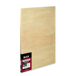 Blick Premier Wood Panel - 36'' x 48'', 1-1/2'' Gallery Profile, Cradled (side view)