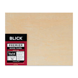Blick Premier Wood Panel - 11" x 14", 7/8" Traditional Profile, Cradled
