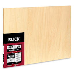 Blick Premier Wood Panel - 24" x 36", 7/8" Traditional Profile, Cradled