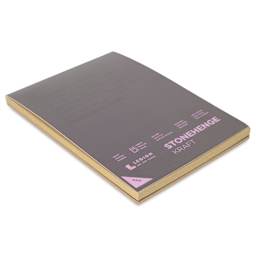 Stonehenge Kraft Drawing Paper Pad - 5" x 7", laid flat