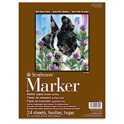 Strathmore 400 Series Marker Pads - Front cover of Pad