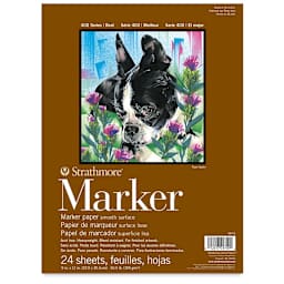Strathmore 400 Series Marker Pad - 9" x 12", 24 Sheest