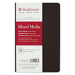 Strathmore 500 Series Mixed Media Softcover Art Book - 5-1/2" x 8-1/2"