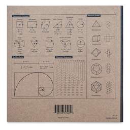 Koala Sketchbook - Circular Grid Sketchbook, 8.5'' x 8.5'' (back cover)