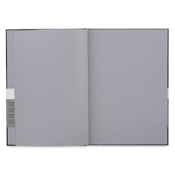 Hahnemühle The Grey Book - Open spread showing gray pages
