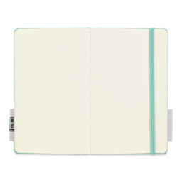 Talens Art Creations Sketchbook - Fresh Mint, 5.1" x 8.3" (open to show paper)