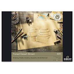 Rembrandt Toned Mixed Media Pad - Desert Brown, 11.7" x 8.3"