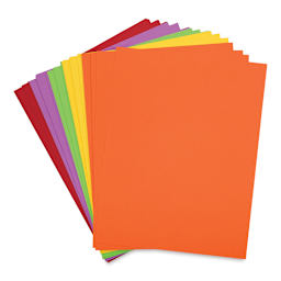 Paper Accents Cardstock Stash Packs - Components of Fruity pack shown in fan