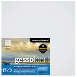 Ampersand Gessobord - 12'' x 12'', 2'' Cradled