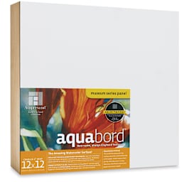 Ampersand Aquabord Panel - 12" x 12", 2" Deep Cradled