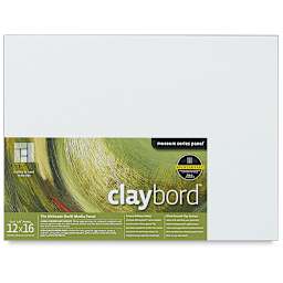 Ampersand Claybord - 12" x 16", 1/8" Flat