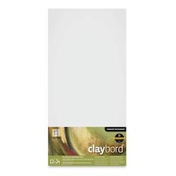 Ampersand Claybord - 12" x 24", 1/8" Flat