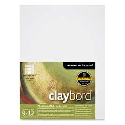 Ampersand Claybord - 9'' x 12'', 2'' Deep Cradled