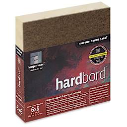Ampersand Hardbord Panel - 6" x 6", 1-1/2" Cradled