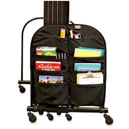 Screenflex Storage Caddy - Black Canvas with 6 Pockets