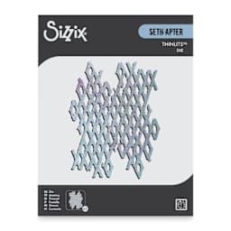 Sizzix Thinlits Dies - Diamond District by Seth Apter front of packaging