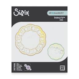 Sizzix Thinlits Dies - Set of 4, Daily Duo by Seth Apter front of packaging