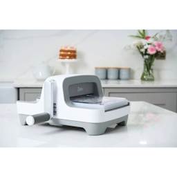 Sizzix Big Shot Die Cutting Machine side view on counter top