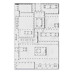 Sizzix 3-D Texture Fades Embossing Folder - Foundry