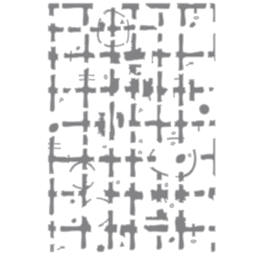Sizzix Multi Level Textured Impressions Embossing Folder - Grid Graph